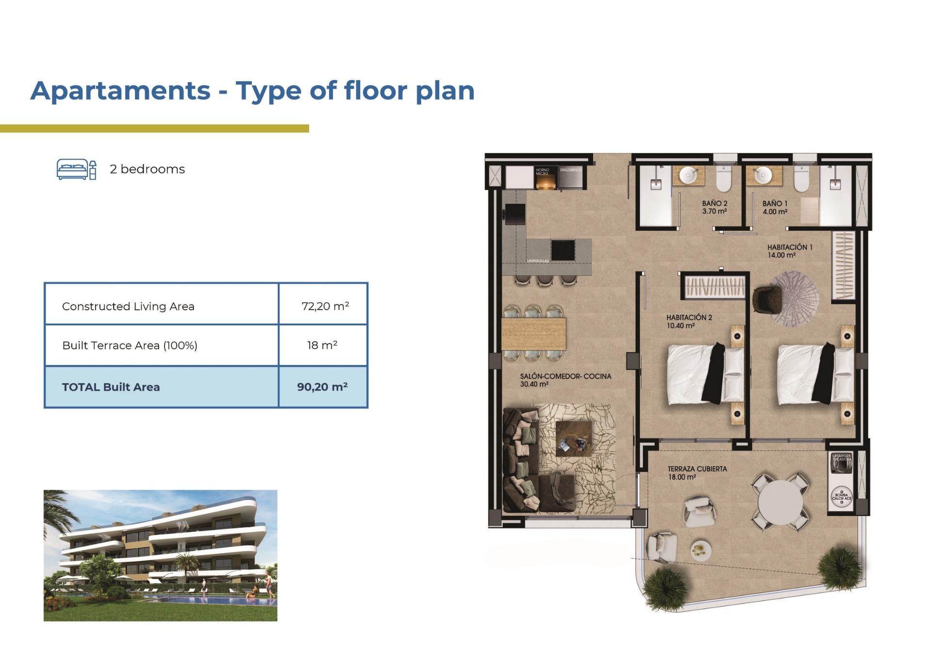 Petit Appartement en vente à Orihuela Costa